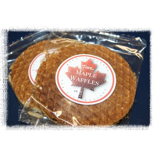 Canadian Maple Waffles - 2's Snack Pkg